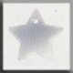 12291 Glass Treasures-Medium Star 10mm Matte Crystal (Qty. 1) MAIN